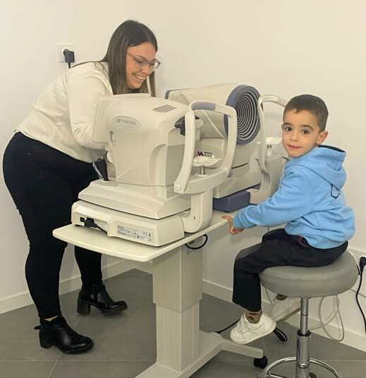 control de miopía en niños