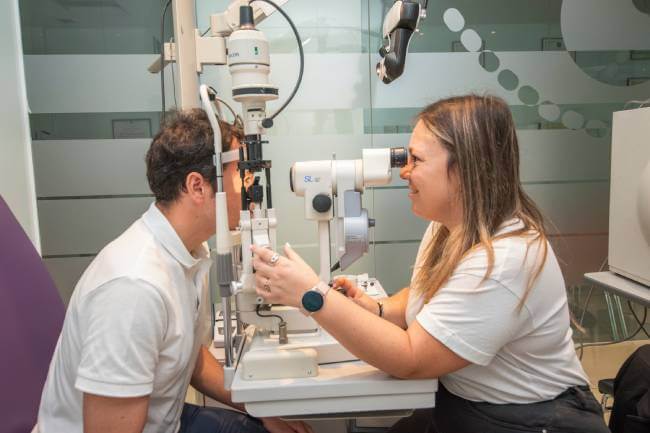 examen visual en El Ejido